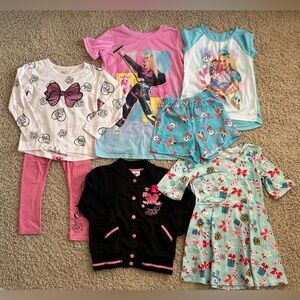 JoJo Siwa Girls Sunglasses, BowBow Dress, Jacket, Size S Small 6/6X Clothes Lot
